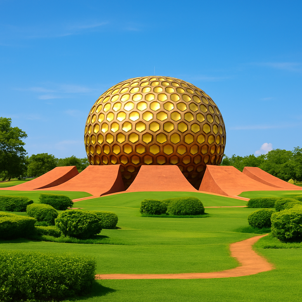 Auroville in Pondicherry